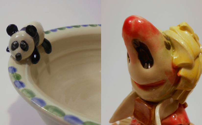 Fünf Bänkler und ein Panda